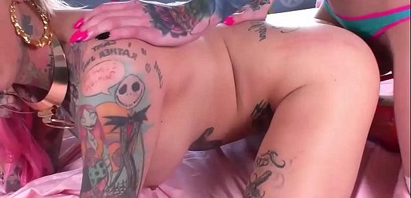  Tattooed Shemales Ass Fucking Hard